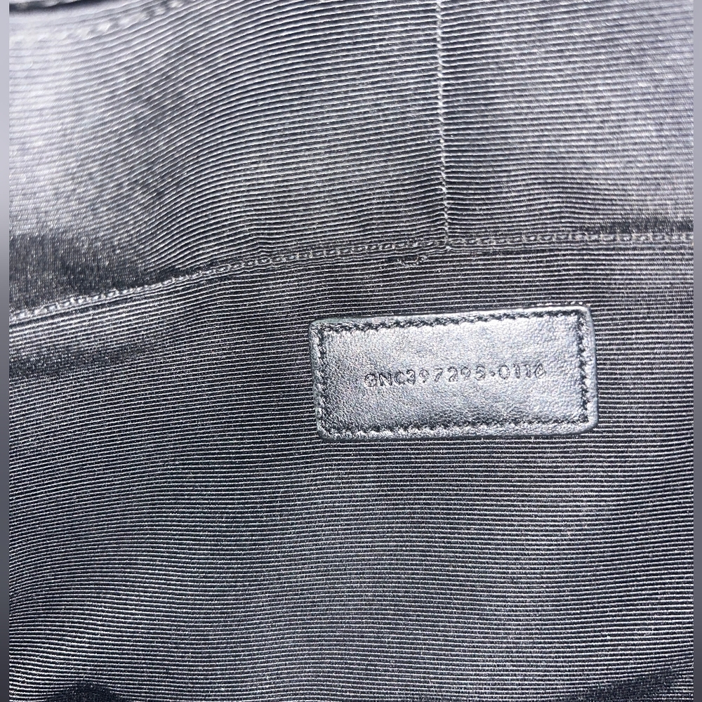 Saint Laurent | 2016 Leather Star Rider iPad Pouch clutch bag - Picture 6 of 15